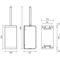 CWS WC-Bürste ObjectLine C707903, Schwarz, Bürstenhalter Aus Edelstahl, Zur Wandmontage 5 CWS WC-Bürste ObjectLine C707903, Schwarz, Bürstenhalter Aus Edelstahl, Zur Wandmontage -Angebote HausGlanz Store e545ead839f365f070cd61ab5f6f25c8ebf3e3d7 wc buerste cws objectline c707903 schwarz