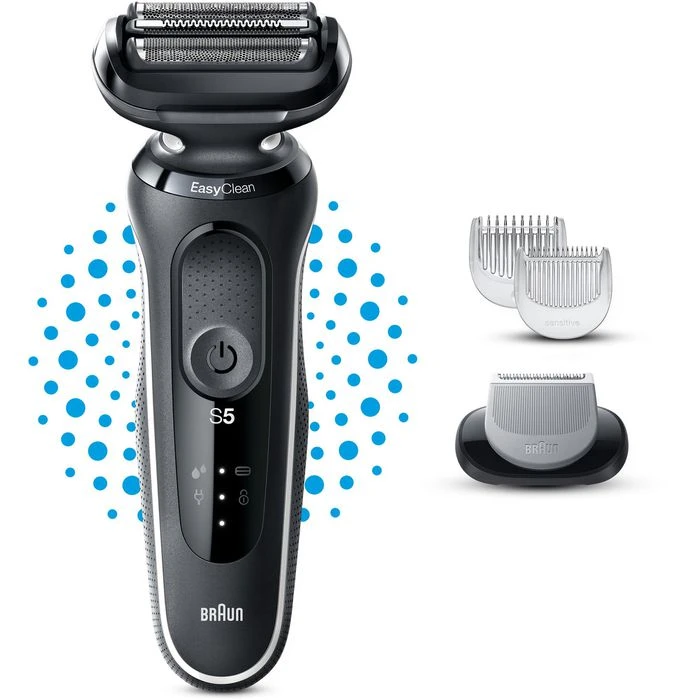 Braun Elektrorasierer Series 5 51-W1600s, Weiß, Wet & Dry, Mit EasyClick-Bodygroomer 5 Braun Elektrorasierer Series 5 51-W1600s, Weiß, Wet & Dry, Mit EasyClick-Bodygroomer – Bild 5