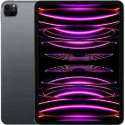 Apple Tablet-PC IPad Pro 11 2022 MNYC3FD/A, 5G, Cellular, 11 Zoll, IPadOS, 128GB, Space Grau