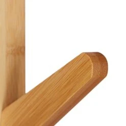 Relaxdays Garderobenständer 10022762, Mit 8 Haken, Bambus, Natur -Angebote HausGlanz Store e8a44d5a1956b47bf264186e1332b35cef682e63 garderobenstaender relaxdays 10022762