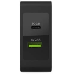 Green-Cell USB-Ladegerät Charger CHAR10, 45W, 2,4A, Schwarz, 1x USB C, 1x USB A, 2 Port -Angebote HausGlanz Store e8ff7969be293bfb97a7b4bede90d2d9d743486d usb ladegeraet green cell charger char10 45w 2 4a
