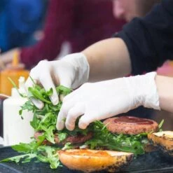 Franz-Mensch Einmalhandschuhe Safe Light, 27059, Nitril, Puderfrei, Weiß, 100 Stück, Größe M -Angebote HausGlanz Store e90b10b3497f0774279d9da2d380687327f1c680 einmalhandschuhe franz mensch safe light 27059