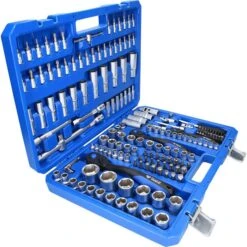 Brilliant-Tools Werkzeugkoffer Steckschlüssel, BT023172, 172-teilig, Im Kunststoff Klappkoffer -Angebote HausGlanz Store e94f2abafa50bbfb121a65c6e316235f71b8ccf1 werkzeugkoffer brilliant tools steckschluessel