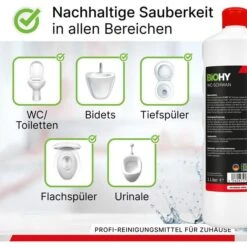 BiOHY WC-Reiniger WC-Schwan, 032-001, 100% Vegan, 750ml -Angebote HausGlanz Store ead308ec692df4e08df836b85412d89ea141f6c7 wc reiniger biohy wc schwan 100 vegan
