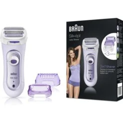 Braun Silk-epil LS 5560, Lady Shaver, Rasierer Für Frauen, Inkl. Peeling-Aufsatz, Lila -Angebote HausGlanz Store eb8200229fb079e6aca53e0316e6f0e20188431c elektrorasierer braun silk epil lady shaver ls5560