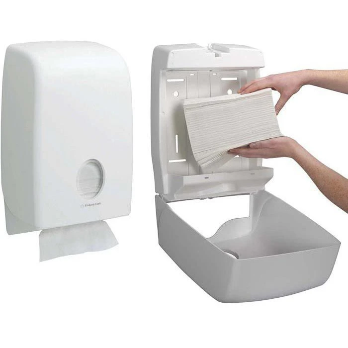 Kimberly-Clark Papierhandtücher Scott Xtra, 6617, 1-lagig, Interfold-Falz, 21 X 20cm, 5100 Stück 2 Kimberly-Clark Papierhandtücher Scott Xtra, 6617, 1-lagig, Interfold-Falz, 21 X 20cm, 5100 Stück – Bild 2