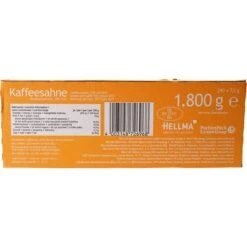 Hellma Kaffeesahne 10% Fett, In Tassenportionen, Je 7,5g, 240 Stück -Angebote HausGlanz Store f09848c1d1dc462c8fc829657847e8d98cc50d94 kaffeesahne hellma 10 fett