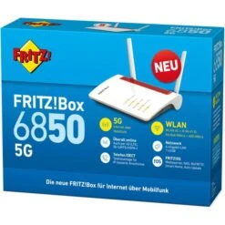 AVM WLAN-Router FRITZ!Box 6850 5G, 1266 MBit/s, Basis Für Schnurlostelefone 5 AVM WLAN-Router FRITZ!Box 6850 5G, 1266 MBit/s, Basis Für Schnurlostelefone -Angebote HausGlanz Store f0c4ffea57c8c284edeaf0c929e1929dc783ac7f wlan router avm fritzbox 6850 5g