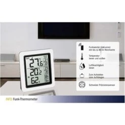 TFA Thermometer Info 30.3065.02 Innen/außen, Digital, Mit Hygrometer, Inkl. Funk-Sensor -Angebote HausGlanz Store f13fa1310a95fdca54e6391cc59c7342b10be7cb thermo hygrometer tfa 30.3065.02 info funk