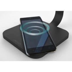 Unilux Schreibtischlampe Timelight LED, Dimmbar, Schwarz, Standfuß, QI-Lader, App-fähig -Angebote HausGlanz Store f16eeac60c61f4077d16fd011fb2afa0d8c2a623 schreibtischlampe unilux timelight led