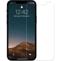 Woodcessories Displayschutzfolie 2.5D, 9H, Hartglas, Für IPhone 13 Mini