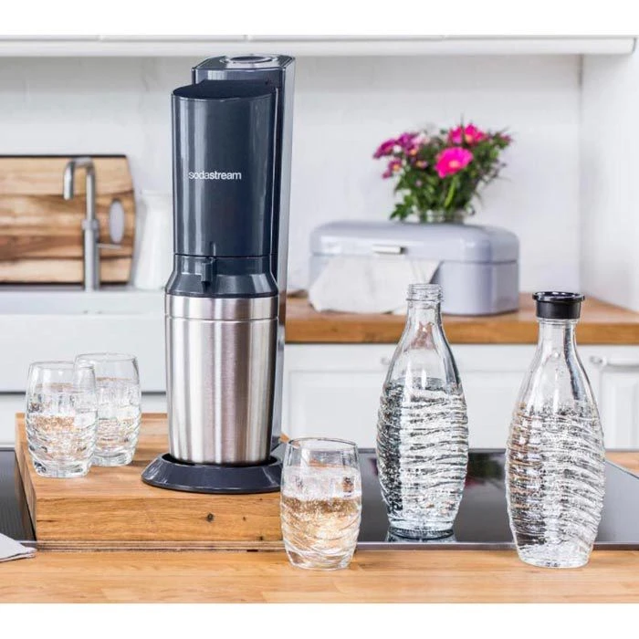 Sodastream Karaffe Glaskaraffe, Duopack, Mit Deckel, 2x 0,6 Liter 2 Sodastream Karaffe Glaskaraffe, Duopack, Mit Deckel, 2x 0,6 Liter – Bild 2