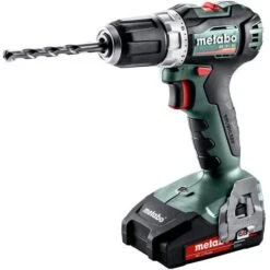 Metabo Akku-Bohrschrauber BS 18 L BL, 18V / 2,0Ah, Mit 2 Akkus Und Koffer -Angebote HausGlanz Store fafedc4723f41b16bab11e30ddc74901cda70470 akku bohrschrauber metabo bs 18 l bl