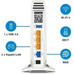 AVM WLAN-Router FRITZ!Box 4060, 3600 MBit/s, Basis Für Schnurlostelefone -Angebote HausGlanz Store fb546ee1ef11e75aa09f666af22cd2fe41008a31 wlan router avm fritzbox 4060