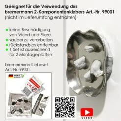 Bremermann Toilettenpapierspender PIAZZA 9463, Metall, Für 1 Kleinrolle, Silber -Angebote HausGlanz Store fc006bbbed7641188c869b6c2c7fd953c74885e8 toilettenpapierspender bremermann piazza 9463