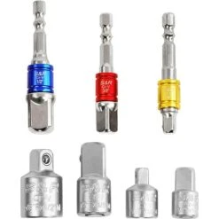 S&R Stecknuss-Adapter 460322007, Set, Vergrößerungs- Und Reduzieradapter, 7-teilig 8 S&R Stecknuss-Adapter 460322007, Set, Vergrößerungs- Und Reduzieradapter, 7-teilig -Angebote HausGlanz Store fe3ebf91bccdd3672075c1849c8684171e9ffcfb stecknuss adapter sundr 460322007 set