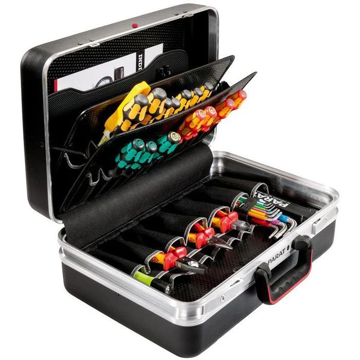 Parat Werkzeugkoffer Classic Plus, 481000171, Leer, Kunststoff Klappkoffer, Abschließbar 4 Parat Werkzeugkoffer Classic Plus, 481000171, Leer, Kunststoff Klappkoffer, Abschließbar – Bild 4